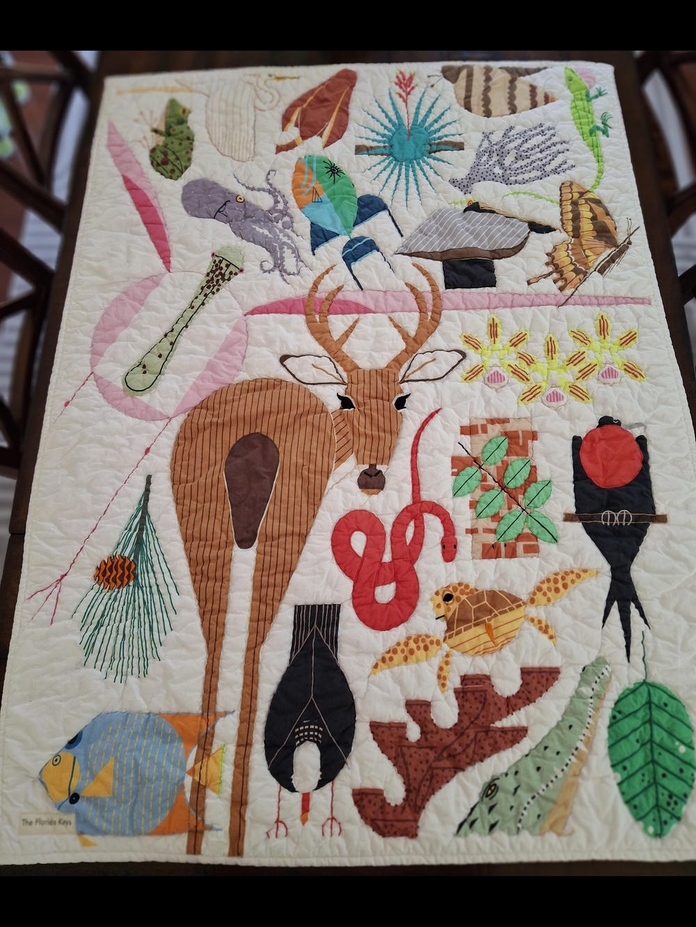 Crate & Barrel Land Of Nod Florida Keys Quilt - Picture 2 of 16